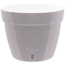 cumpără Ghiveci pentru flori Santino Asti (12.0L, Gri/Alb) în Chișinău 