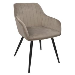 cumpără Scaun Deco Iris Beige+Black Legs în Chișinău 