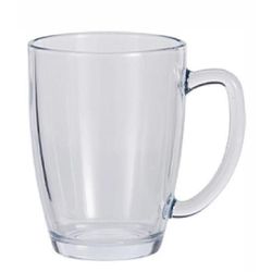 cumpără Cană Excellent Houseware 36414 Set cani 4buc, 400ml, din sticla, in cutie în Chișinău 