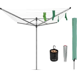 cumpără Uscător de rufe Brabantia 31 09 66 Lift-O-Matic 50m, Ground Spike, Cover în Chișinău 