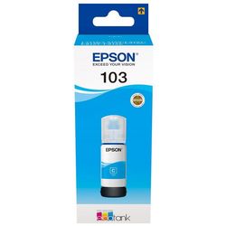 Ink  Epson T00S24A, 103 EcoTank Cyan ink bottle