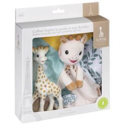 купить Мягкая игрушка Sophie la Girafe 850806 Set Girafa Sophie + jucarie doudou Sophie в Кишинёве 