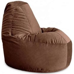 cumpără Fotoliu BeanBag BeanBag BM5893, Velur de lux, XL, Maro în Chișinău 