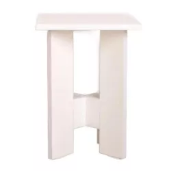 купить Стул Fabrik Home Табурет ламинатный Белый ясень в Кишинёве 