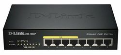 .8-port 10/100/1000Mbps  POE, D-Link DGS-1008P/E1A