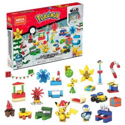 купить Конструктор Mattel GYG99 Calendar Advent Pokemon (24 zile) cu set de construcție в Кишинёве 