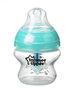 Бутылочка пластиковая Tommee Tippee антиколиковая с системой вентиляции  (0+ мес) 150 мл