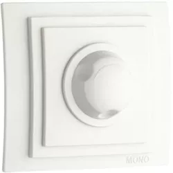 купить Выключатель электрический Mono Electric Dimmer 800W alb Larissa в Кишинёве 