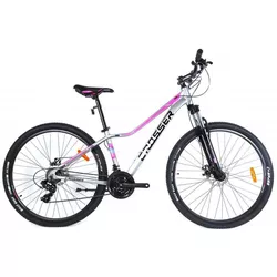 купить Велосипед Crosser X100 26-2130-21-13 Grey/Pink в Кишинёве 