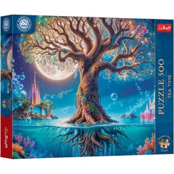 cumpără Puzzle Trefl 37615 Puzzles 500 European Puzzle Championship Premium Plus Tea Time: Magic Tree în Chișinău 