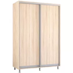 купить Шкаф Mobildor-Lux Арон с раздвижными дверями (170x60x210H см) Sonoma в Кишинёве 