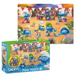 купить Головоломка Dodo 200619 Puzzle mare de podea, The Smurfs - Muzica cântă, 40 elem. в Кишинёве 