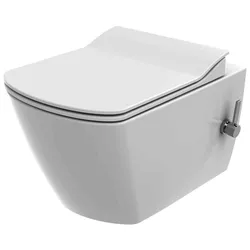 купить Унитаз Creavit Elegant EG321-34CB-0002 / KC1103.01.00 RimOFF Vas WC susp.+bide в Кишинёве 