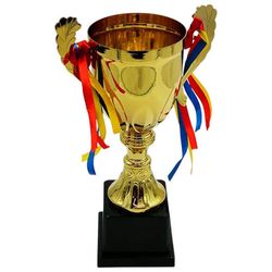 купить Кубок наградной miscellaneous 8083 чашка 35 см металл ЗОЛОТО 243-1231 в Кишинёве 