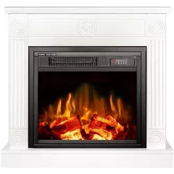 купить Камин электрический ArtFlame Focus & Dionis, 730x770x210 mm, Alb в Кишинёве 