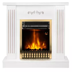 купить Камин электрический ArtFlame Smile nut & Gala gold в Кишинёве 