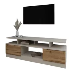 cumpără Comodă TV Smartex (16541) Т9 180cm TV Kashemir+Stejar Inchis în Chișinău 