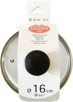 купить Крышка Ballarini 36639 стеклянная 16сm, металлическое кольцо в Кишинёве 