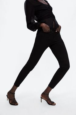 Брюки ZARA Чёрный 7836/925/800 zara.
