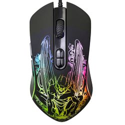 Gaming Mouse Qumo Gothic, Optical,200-3200 dpi, 7 buttons, Ambidextrous, RGB, USB