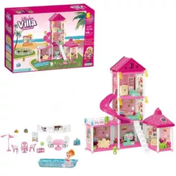 купить Домик для кукол Essa 556-103A Vila Mică + accesorii, 148elem в Кишинёве 