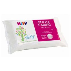Hipp BabySanft Șervețele umede pentru copii, 56 buc.