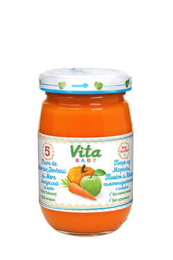 VITA Baby пюре морковь-тыква-яблоко 180 г
