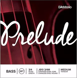 cumpără Accesoriu p/u instrumente muzicale D’Addario J610 3/4 M Prelude Bass în Chișinău 