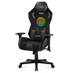 купить Офисное кресло Huzaro Combat 7.6 Black RGB в Кишинёве 