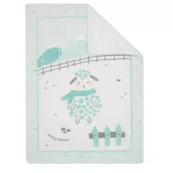 купить Комплект подушек и одеял Kikka Boo 31103020149 Paturica super moale Sherpa Sleepy Sheep, 80/110cm в Кишинёве 