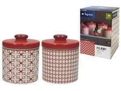 Емкость керамическая 600ml Tognana Kubik Rosso