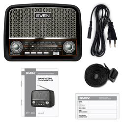 Speakers SVEN Tuner "SRP-555"  3w, FM, USB, SD/microSD