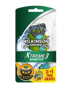 Бритвы для мужчин Xtreme3 Sensitive, 3+1 шт, 3 лезвия