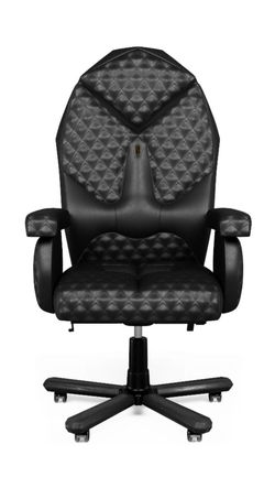 купить Офисное кресло Kulik System Diamond Black Eco в Кишинёве 