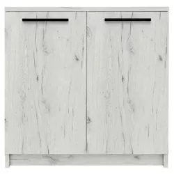 купить Комод Mashtab S12536 Oviedo (800x330x850) Stejar Alb в Кишинёве 