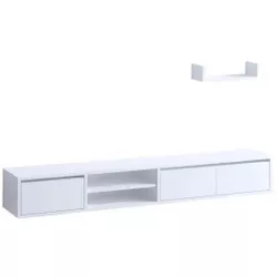купить Тумба напольная для TV Trendy Alcor, 180x25x30cm (GTR000022) в Кишинёве 