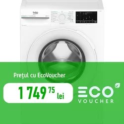 купить Стиральная машина с фронтальной загрузкой Beko BM3WFU47415WW в Кишинёве 