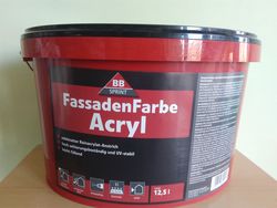 Vopsea acrilică pentru fațade 12,5 L.    Fassadenfarbe Acryl  BF300169