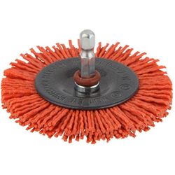 купить Набор головок, бит, насадок Wolfcraft 8477000 Perie disc din sarma de nylon, agresiva 100x8mm в Кишинёве 