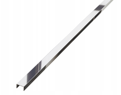 Стальной профиль U-15-2440-SILVER-MI 15x240cm