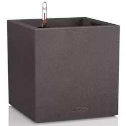 купить Цветочный горшок Lechuza Canto Color Square 40, Graphite Black в Кишинёве 