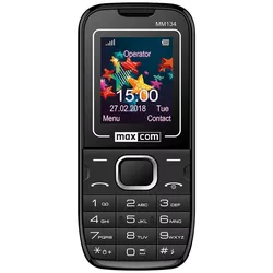 купить Телефон мобильный Max Com MM 134, Black в Кишинёве 