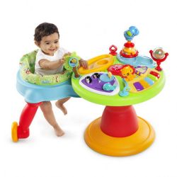 Centru de activitati 3 in 1 Bright Starts Around We Go Zippity Zoo