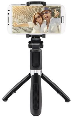 купить Штатив Hama 4316 Selfie-stick Funstand 57 Bluetooth Black в Кишинёве