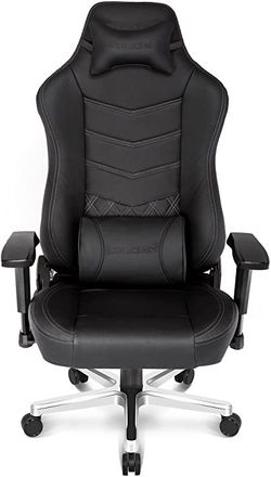 AKRacing Onyx Deluxe, Real Leather Black