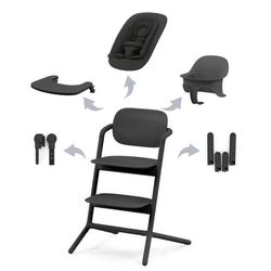 cumpără Scaun de masă Cybex 521003207 Lemo Stunning Black 4in1 în Chișinău 