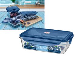 Контейнер герметичный Phibo Brilliant 1l, 22.5X13.5X6.5cm, с