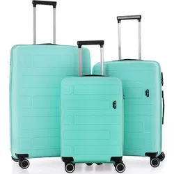 купить Чемодан CCS Комплект 5236 Set Water Green в Кишинёве 