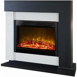 cumpără Șemineu electric ArtFlame Neon & Mirabella, 1200x1270x300 mm, Gri inchis în Chișinău 