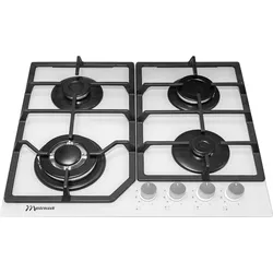 купить Встраиваемая поверхность газовая Mastercook MC-E 4215 G WH Glass в Кишинёве 